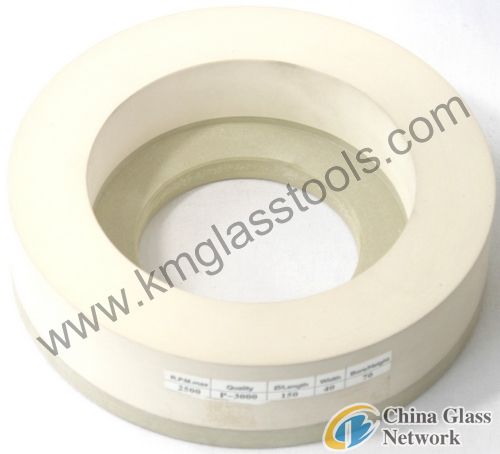 X3000/5000 Cerium Polishing Wheel  For glass bottom edge final polishing